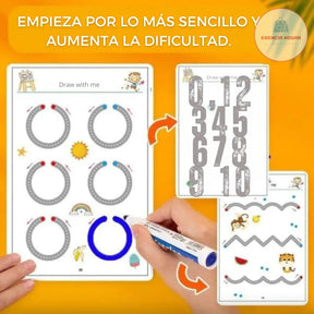 Mi Primer Dibujo Montessori: Aprendizaje Creativo con Control de Lápiz